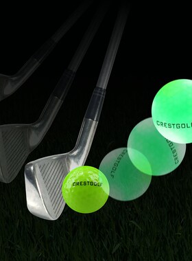 6Pcs Light Up Glowing LED Golf Ball Luminous, Glow In The Da