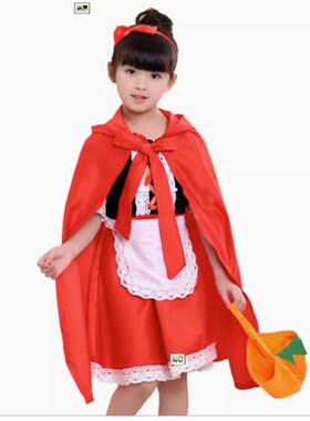little red riding hood princess dress cosplay costume party