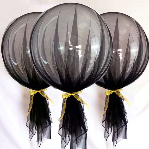 Flash mesh Tanabata wedding wedding chair back decoration ba