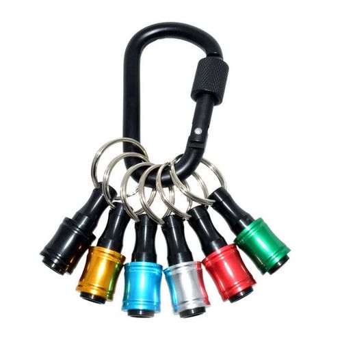 6pcs/Set 1/4  Hexagonal Shank Screwdriver Head Holder Extens