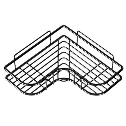 Wall-mounted bathroom triangular storage rack, no drilling r