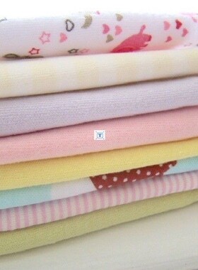 8pcs Cotton Newborn Washcloth Wipe Cloth Baby Bath Towel Fee