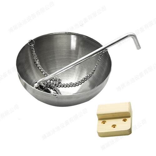 Stainless Steel Aromatherapy Bowl Round 20cm Essential Oil B