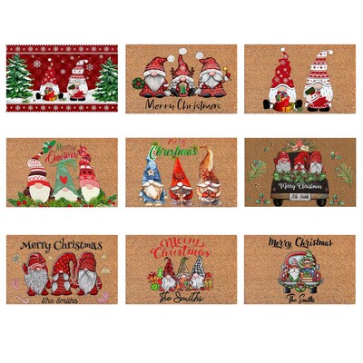 Christmas Kitchen Mat Xmas Bedroom Entrance Doormat Pattern