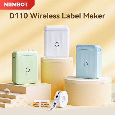 Niimbot D110/D11/H1S Thermal Label Printer Portable Paper Ma