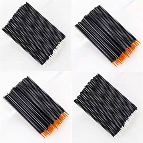 New 5/50Pcs Disposable Eye Makeup Eyeliner Brushes Wands App