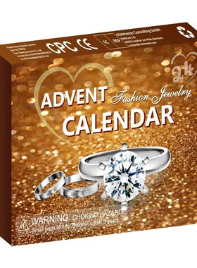 Jewelry Set Advent Calendar for Women 2023 Christmas  Fashio