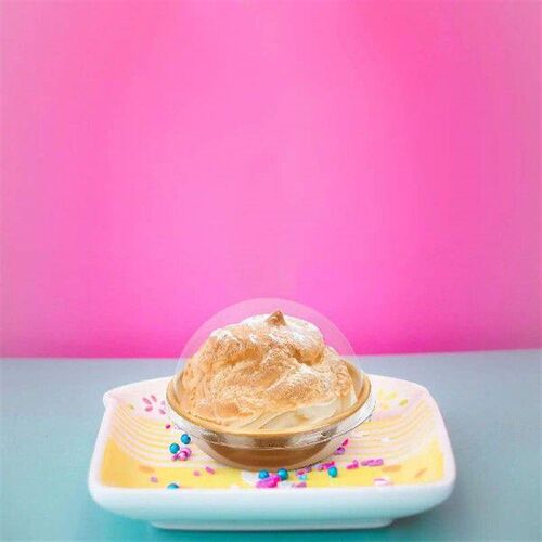 50 Pcs Cake Box Mini Transparent Round Plastic Cake Boxes