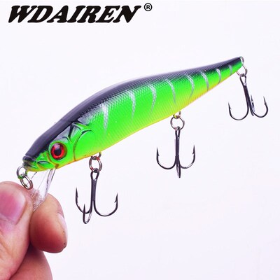 1 Pcs Floating Diving Fishing Lure 14g 23g Sinking Minnow Wo