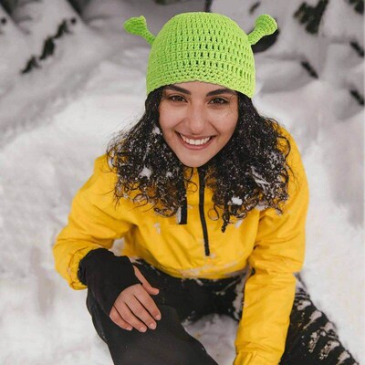 Shrek Headband with Ears Cute Dressing Up Ears Cosplay Prop