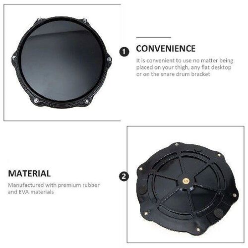 Drum Pad for Beginners Dumb Drummer Basic Skills Practice
