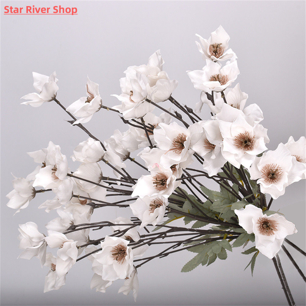 6 daffodil artificial flowers for hotel party DIY wedding br图片
