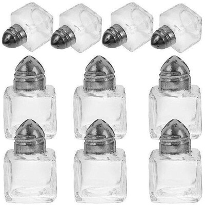 10 Pcs Mini Spice Jar Kitchen Seasoning Bottle Condiment