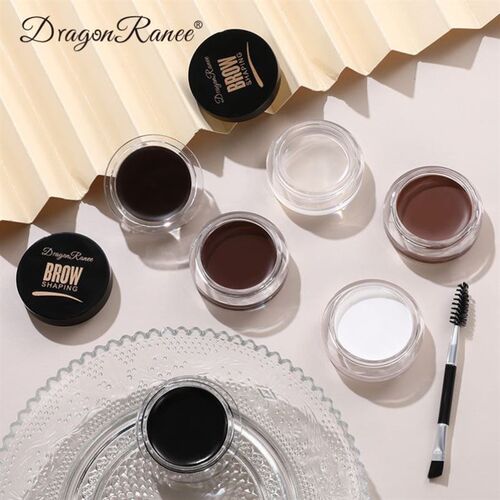 White Brown Eyebrow Tint Eyebrow Gel Wax Brow Soap Set with