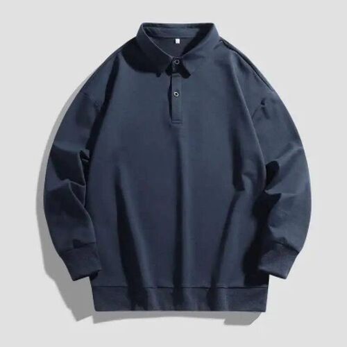 2023 Spring New Fashion Solid  Shirt Men Long Sleeve Casual