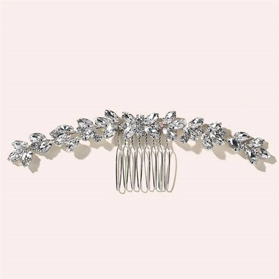 Classical Womens Hair Bun Coiffure Rattan Rhinestone Weldin