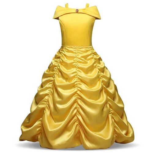 Girl Snow White Dress for Kids Costume with Cloak Halloween