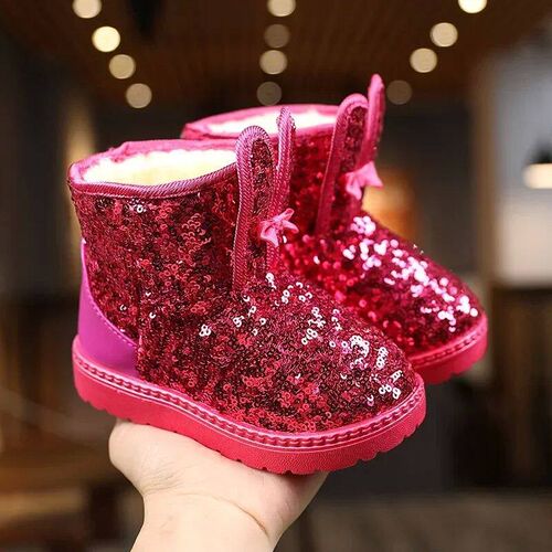 2025 Autumn Winter Baby Boys Girls Boots   Children Casual S