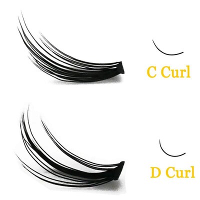 20D30/40/50D Mink Eyelashes 60 Bundles Natural Eyelash exten