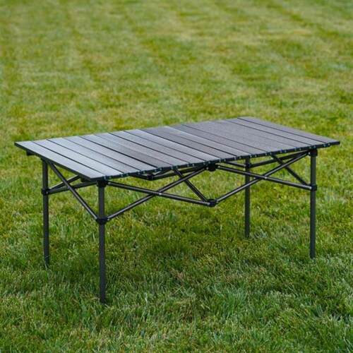 Outdoor folding table and chair set portable picnic camping