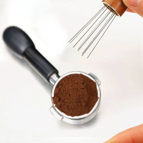 Stainless Steel Coffee Powder Tamper Espresso Powder Stirrer