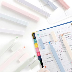 12 Pcs Aesthetic Bible Highlighters and Pens No Bleed with C