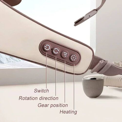Electric Heat Neck Massage Shawl Shiatsu Kneading Cervical S