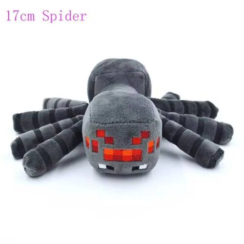 16cm Gray MC Spider Plush Stuffed Toys Game MC Spider Plush