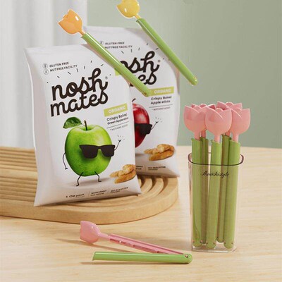 Snack sealing clips for food plastic bags, moisture-proof an