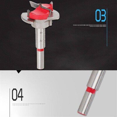 E06A 35mm itioning Drill Bit Adjustable Hole Opener for