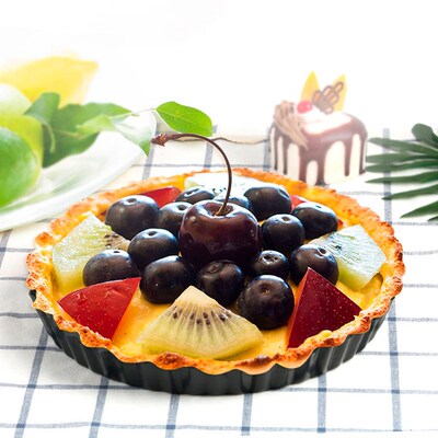 Pie Muffin Cupcake Pan Tart Quiche Flan Mold Pizza Cake 派盘