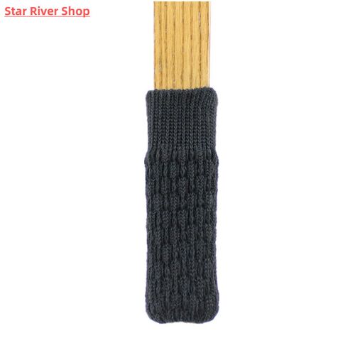 4PCS Knitted Chair Foot Cover Non-slip Table Legs Chair Legs