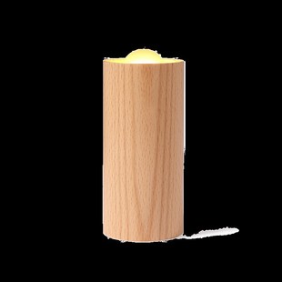 GOOD Candle Lamp 榉木烛光氛围灯 家居装饰摆件 气流感应设计
