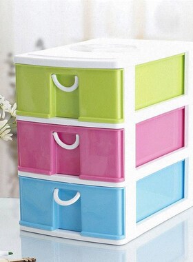 Multilayer plastic cabinets and drawer storage cabinets Je