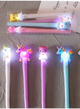 Creative light box 4 pens pen suit entity shop boutiques