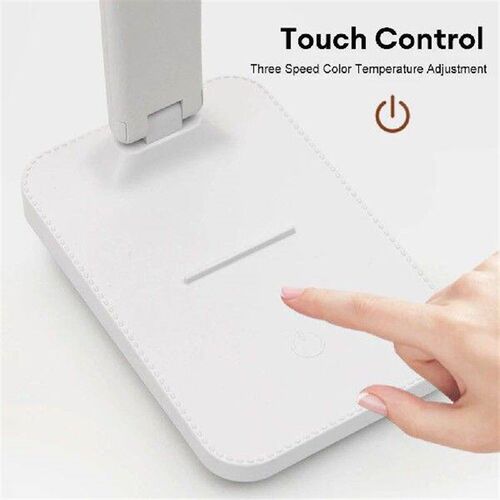 LED Desk Lamp Touch Switch Stepless Dimming Night Light USB