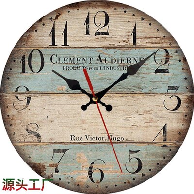 Home decoration silent wall clock 家居装饰静音挂钟