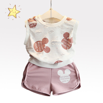 Girls Clothes  Summer Style Boys Baby Girls Clothing Sets Ca