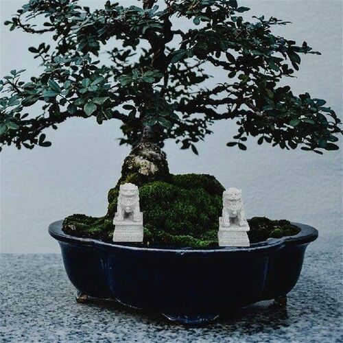 2 Pair Beishi Town House Ornament Home Decor Micro