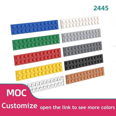 20Pc Small Particle 2445 2x12 Plate Building Block Flat DIY