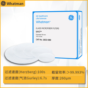 055 070 110 whtmn玻璃纤维滤纸滤膜1822 090