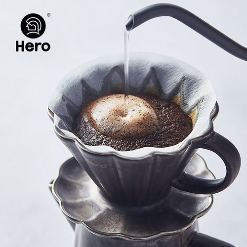 Hero花颜陶瓷咖啡滤杯手冲咖啡壶装咖啡滴滤式滤杯分享壶