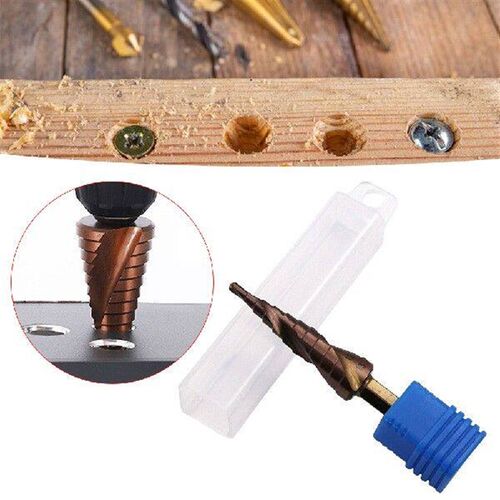M35 HSS CO Hex Shank Stepped Drill Bit 3-13mm Hole Saw
