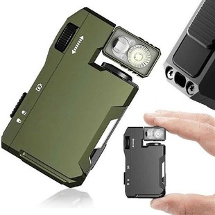 Magnetic Keychain Flashlight 400 Lumens Portable Flat