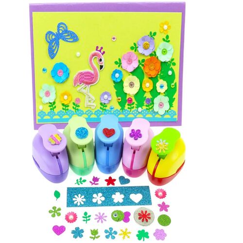 DIY Children Scrapbooking Paper-cut Hole Punch Animal Shape