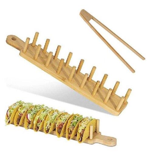 Tacos Holder Rack Mexico Stand Tacos Tray Plate Material