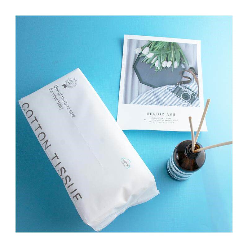 One-time shampoo with a dry and wet cotton shawl from a pure图片