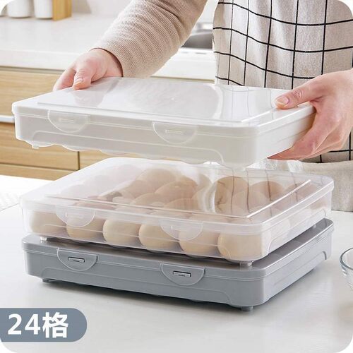storage boxes egg eggs cases plastic fridge container box
