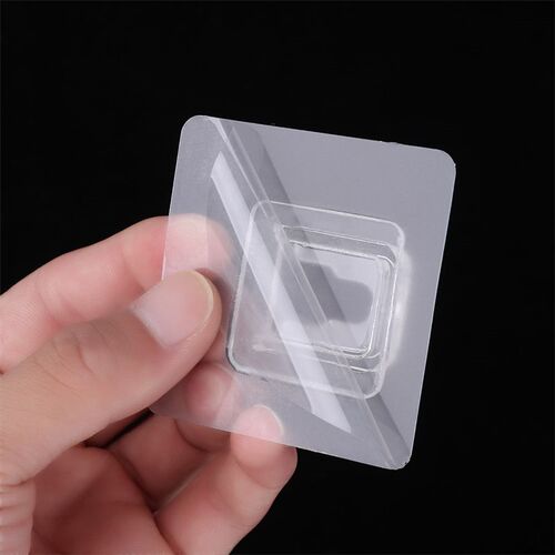 2/5 pcs Transparent Traceless Strong Adhesive Hook Bathroom