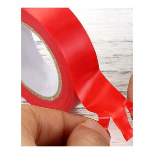 6Pcs/Lot 600V 3M Vinyl Electrical Tape 1500# Leaded PVC Rubb